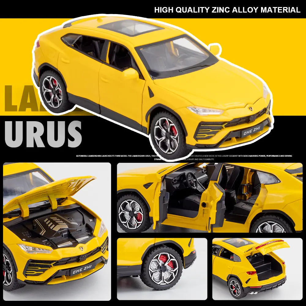 Lamborghini Urus- Diecast Metal Car - Scale 1:24/1:32