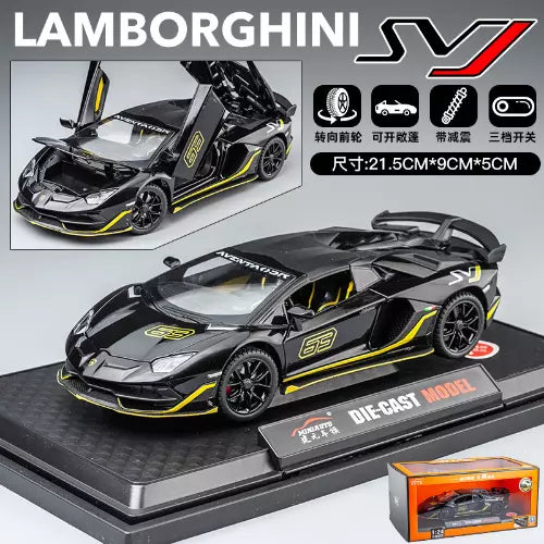 Lamborghini Svj-63 - Diecast Metal Car - Scale 1:24