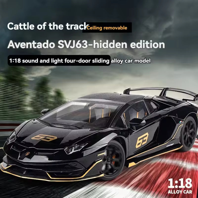 Lamborghini Svj-63 - Diecast Metal Car - Scale 1:24
