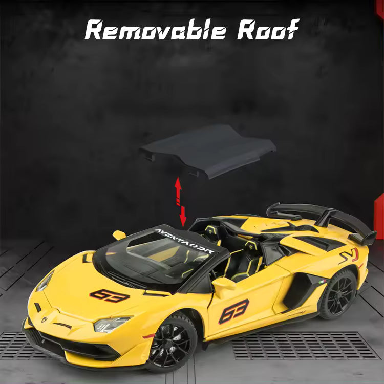 Lamborghini Svj-63 - Diecast Metal Car - Scale 1:24