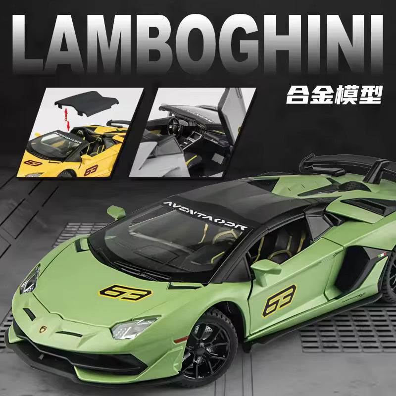 Lamborghini Svj-63 - Diecast Metal Car - Scale 1:24