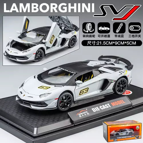 Lamborghini Svj-63 - Diecast Metal Car - Scale 1:24