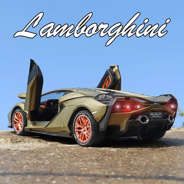 Lamborghini Sian- Diecast Metal Car - Scale 1:24/1:32