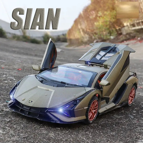 Lamborghini Sian- Diecast Metal Car - Scale 1:24/1:32