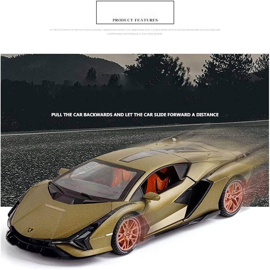 Lamborghini Sian - Diecast Metal Car - Scale 1:24/1:32