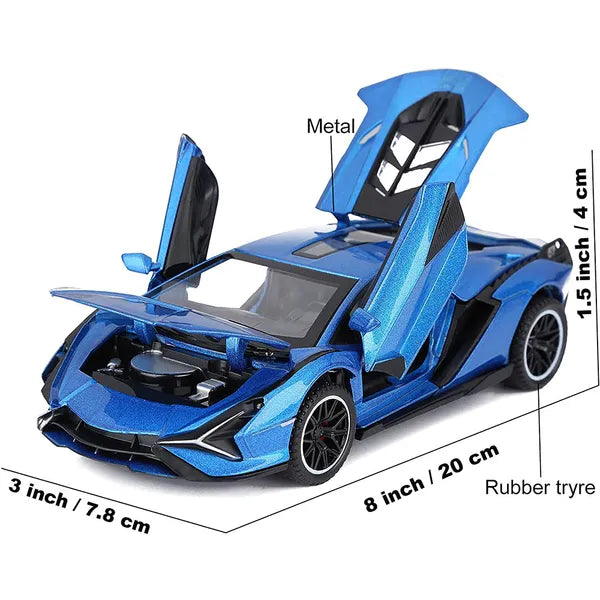 Lamborghini Sian - Diecast Metal Car - Scale 1:24/1:32