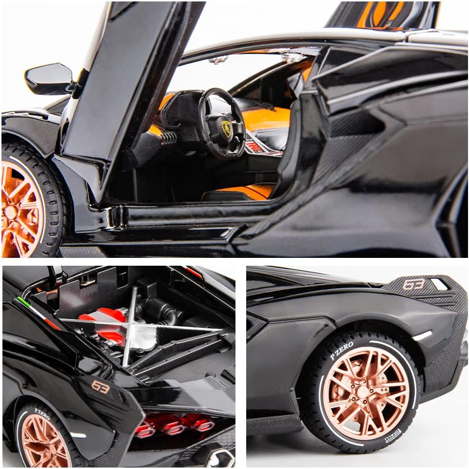 Lamborghini Sian - Diecast Metal Car - Scale 1:24/1:32