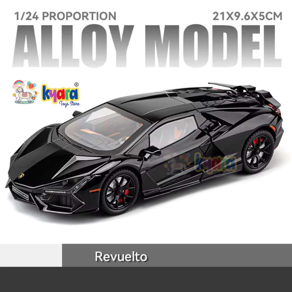 Lamborghini Sian Fkp 37 Sport - Diecast Metal Car - Scale 1:24