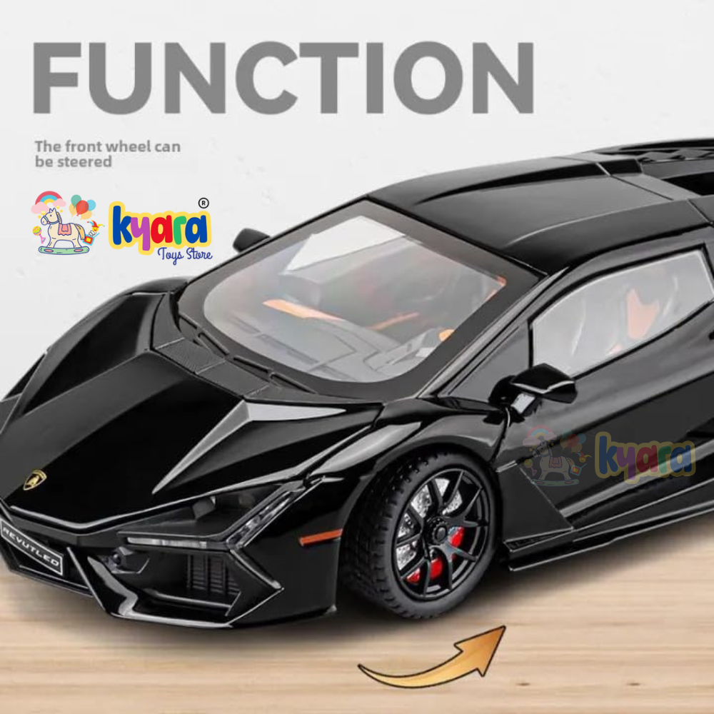 Lamborghini Sian Fkp 37 Sport - Diecast Metal Car - Scale 1:24