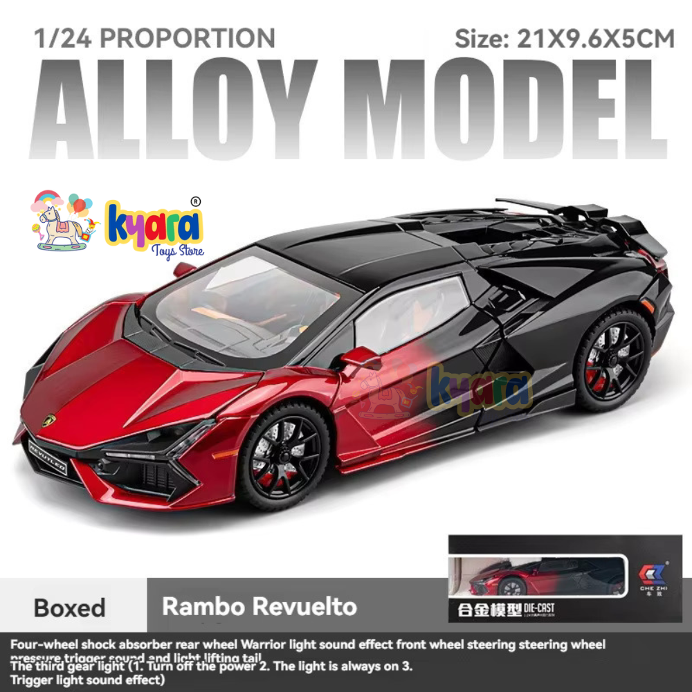 Lamborghini Sian Fkp 37 Sport - Diecast Metal Car - Scale 1:24