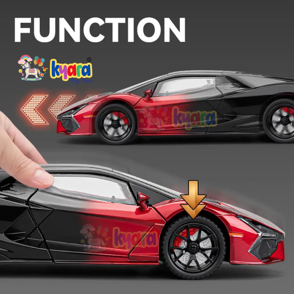 Lamborghini Sian Fkp 37 Sport - Diecast Metal Car - Scale 1:24