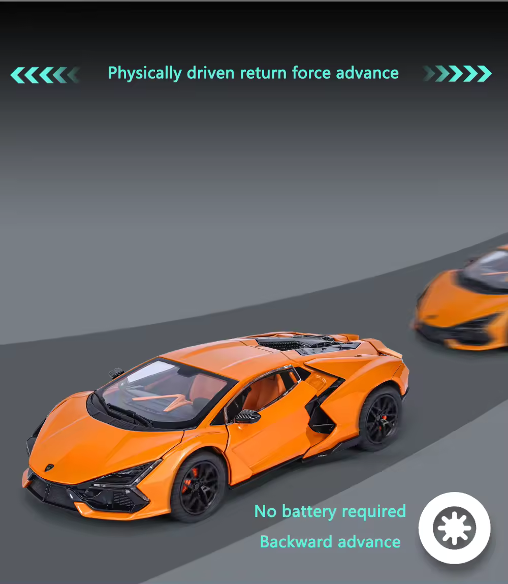 Lamborghini Revuelto - Diecast Metal Car - Scale 1:24