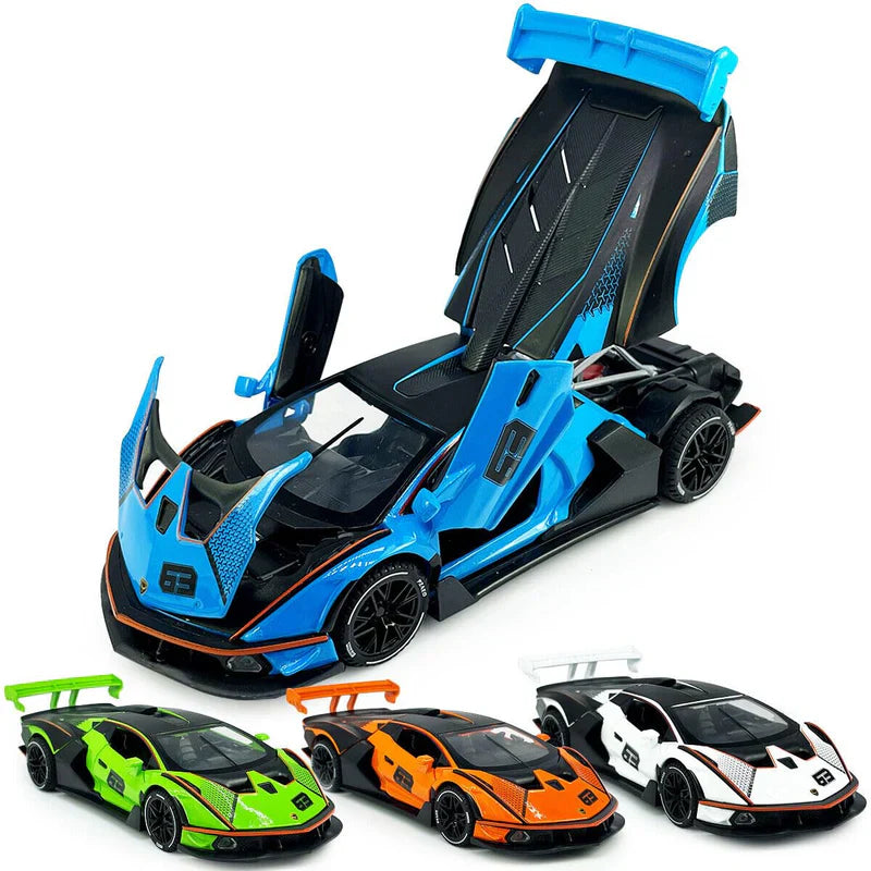 Lamborghini Essenza Scv12 - Diecast Metal Car - Scale 1:24