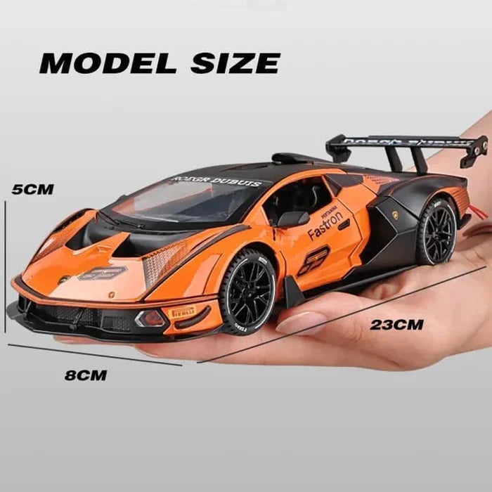 Lamborghini Essenza Scv12 - Diecast Metal Car - Scale 1:24