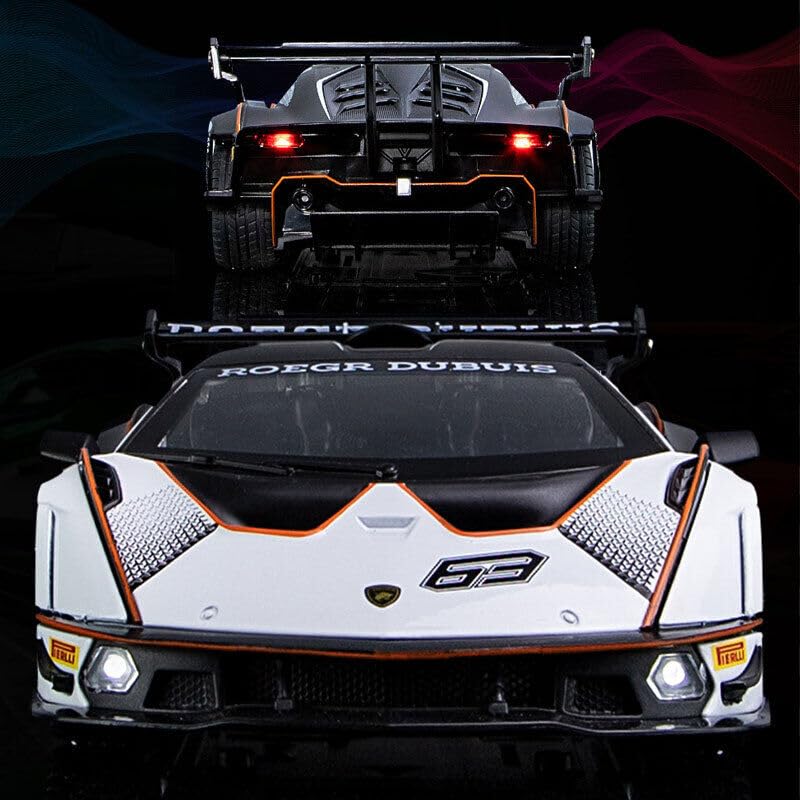 Lamborghini Essenza Scv12 - Diecast Metal Car - Scale 1:24