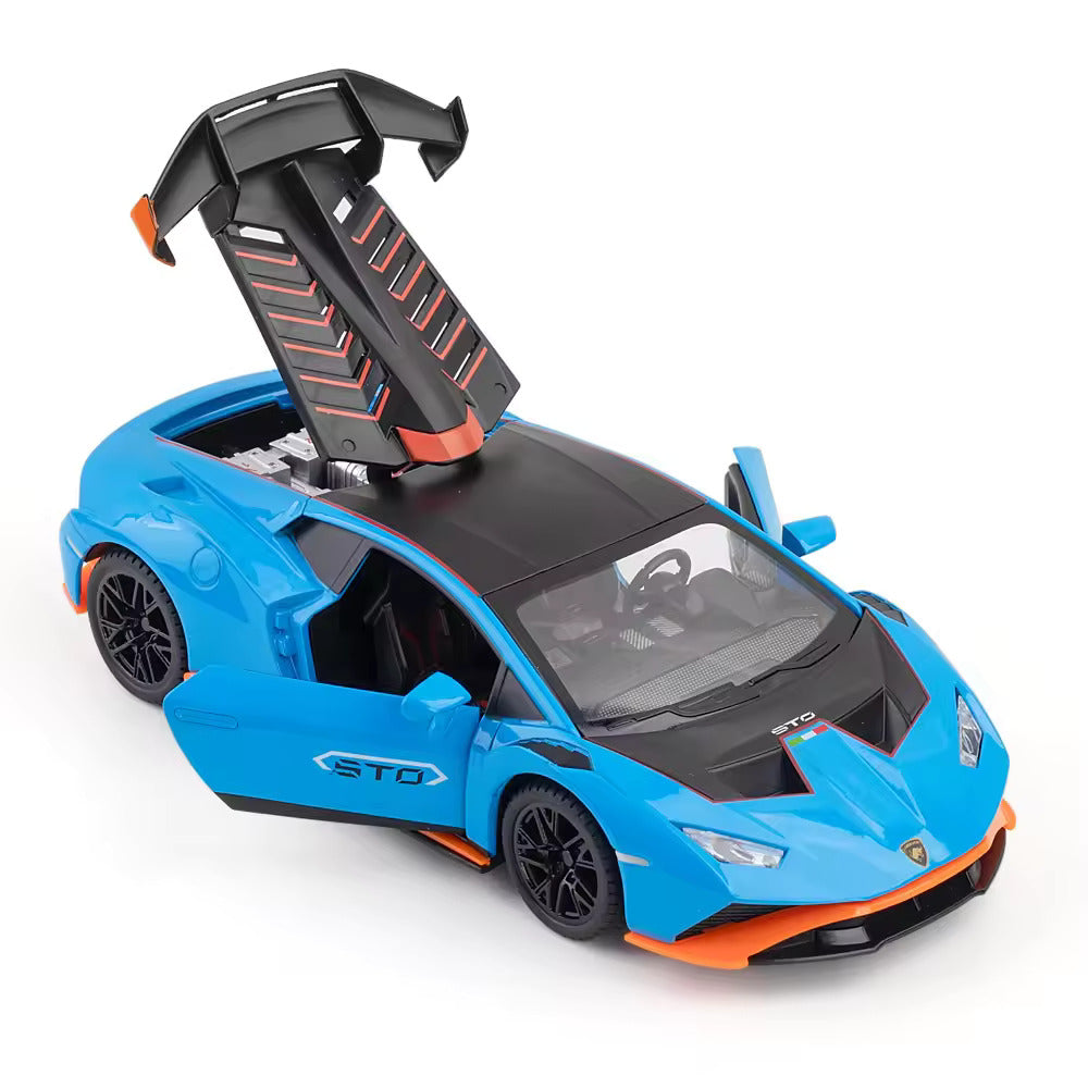 Lamborghini Huracán STO  - Diecast Metal Car - Scale 1:24