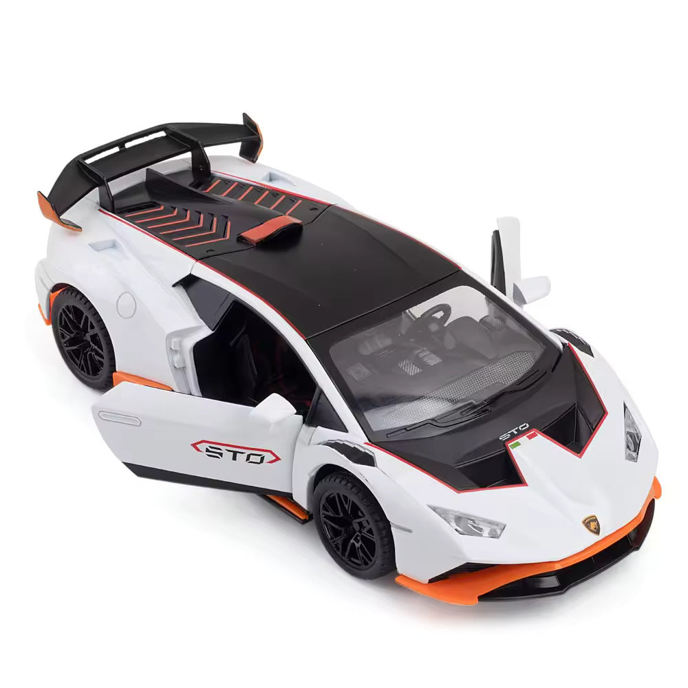 Lamborghini Huracán STO  - Diecast Metal Car - Scale 1:24