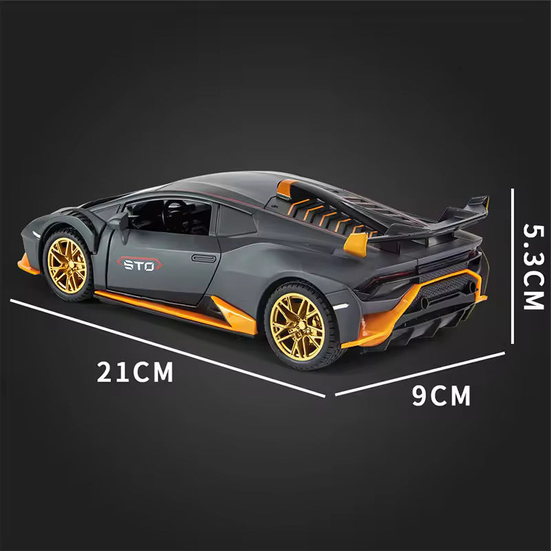 Lamborghini Huracán STO  - Diecast Metal Car - Scale 1:24