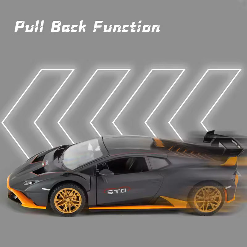 Lamborghini Huracán STO  - Diecast Metal Car - Scale 1:24