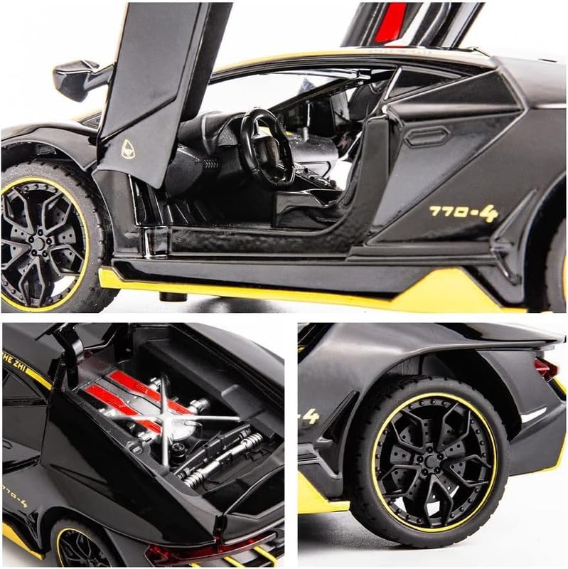 Lamborghini Centenario Lp770 - Diecast Metal Car - Scale 1:24/1:32