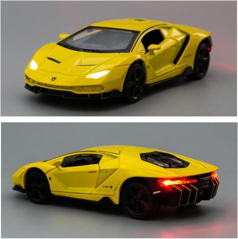 Lamborghini Centenario Lp770 - Diecast Metal Car - Scale 1:24/1:32