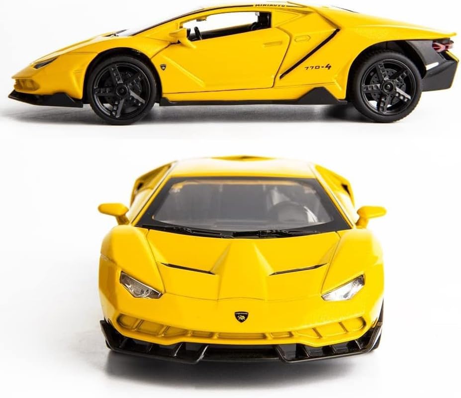 Lamborghini Centenario Lp770 - Diecast Metal Car - Scale 1:24/1:32