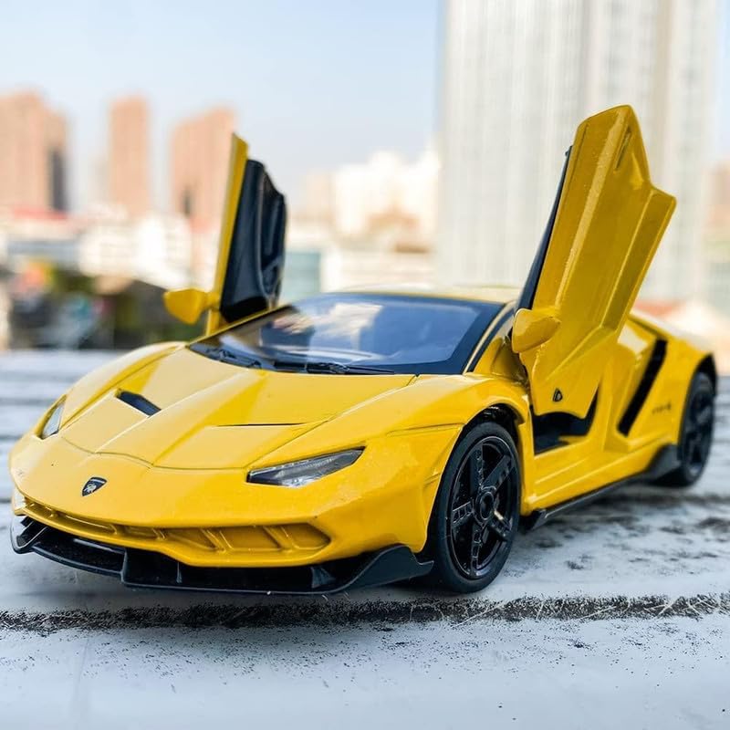 Lamborghini Centenario Lp770 - Diecast Metal Car - Scale 1:24/1:32