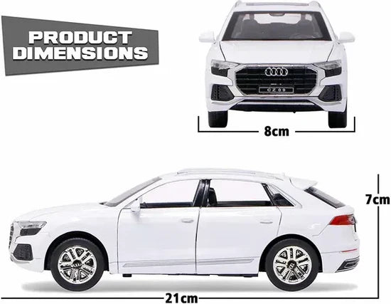Audi Q8 Auto- Diecast Metal Car - Scale 1:24