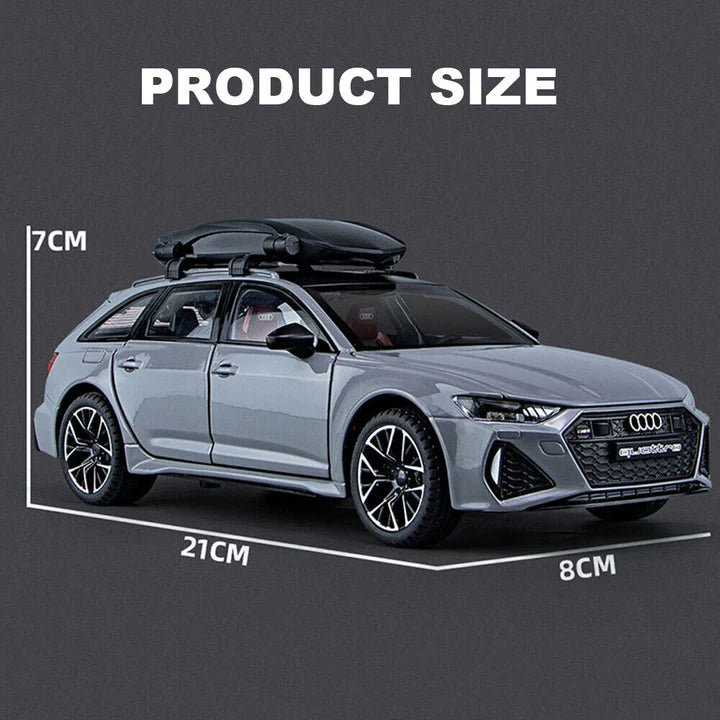 Audi Rs6 - Diecast Metal Car - Scale 1:24/1:32