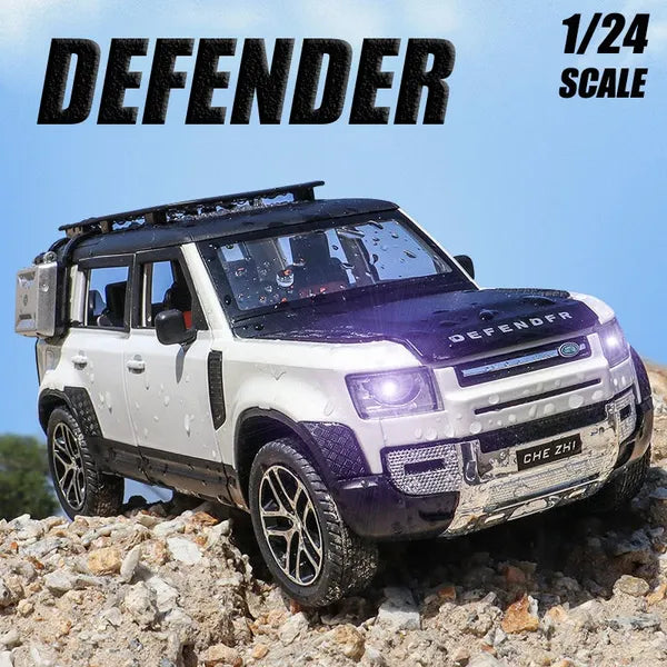 Land Rover Defender CZ - Diecast Metal Car - Scale 1:24