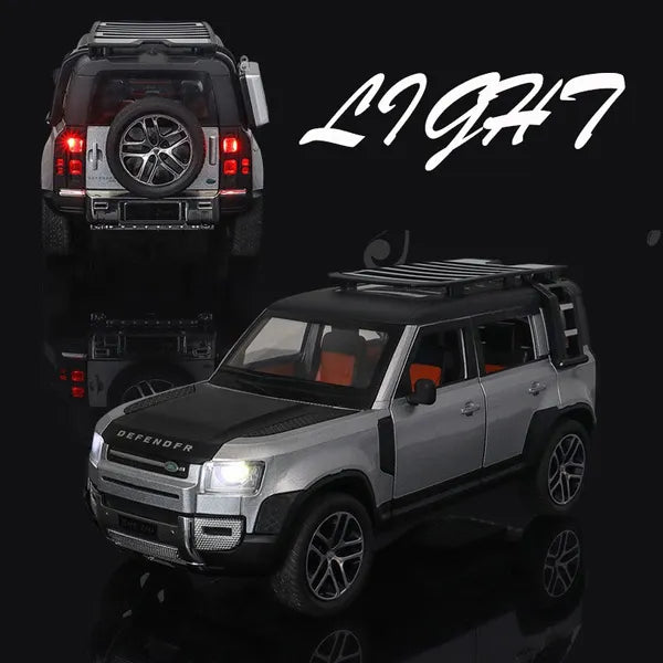 Land Rover Defender CZ - Diecast Metal Car - Scale 1:24
