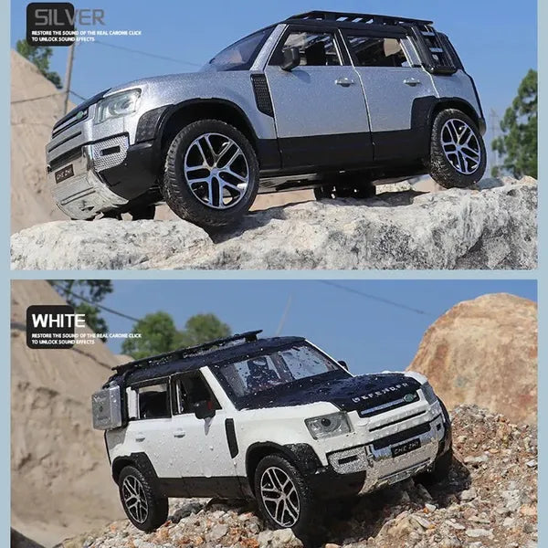 Land Rover Defender CZ - Diecast Metal Car - Scale 1:24