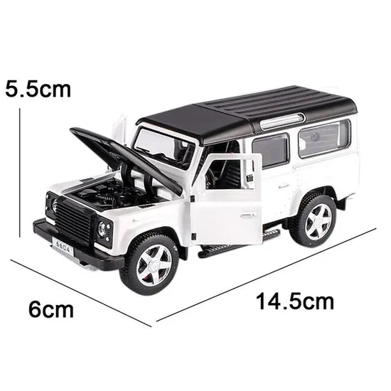 Land Rover Defender - Diecast Metal Car - Scale 1:32