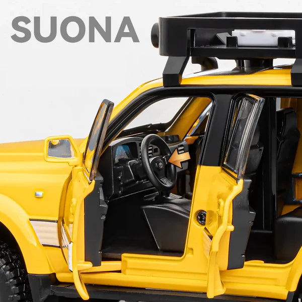 Toyota Land Cruiser LC80 - Diecast Metal Car - Scale 1:24