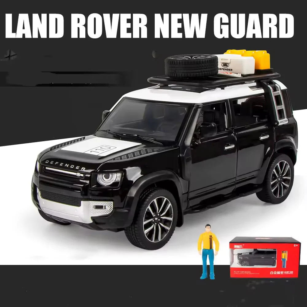 Land Rover Defender Outdoor Edition - Diecast Metal Car - Scale 1:32