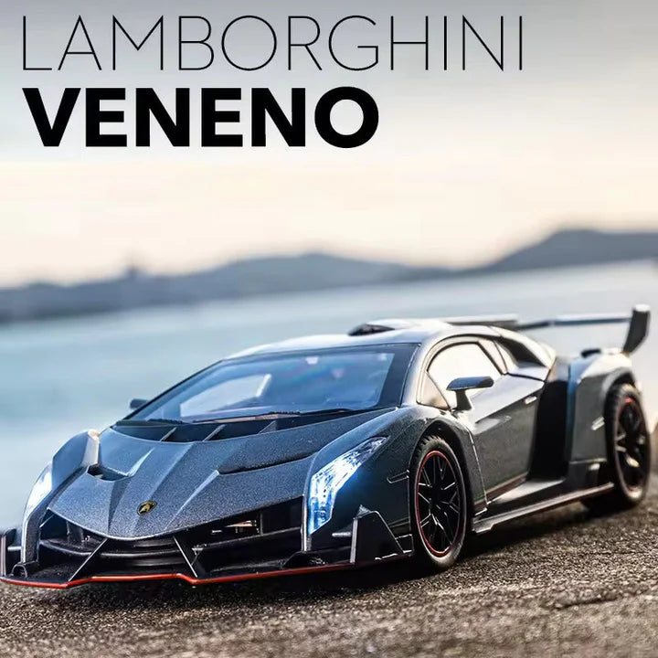 Lamborghini Veneno  - Diecast Metal Car - Scale 1:24