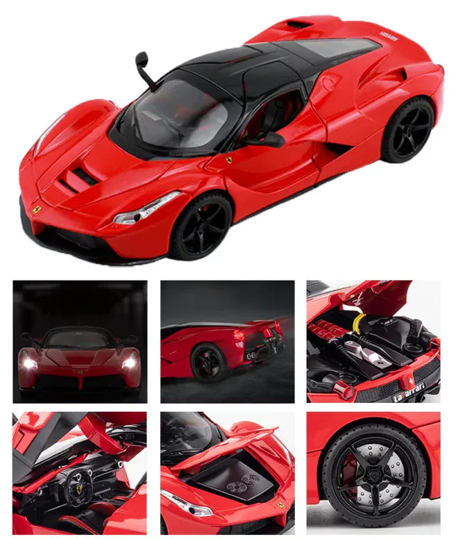 BIG SIZE LAFERRARI SPORT- Diecast Metal Car - Scale 1:24