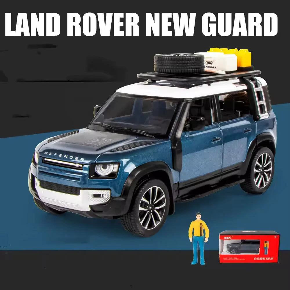 Land Rover Defender Outdoor Edition - Diecast Metal Car - Scale 1:32