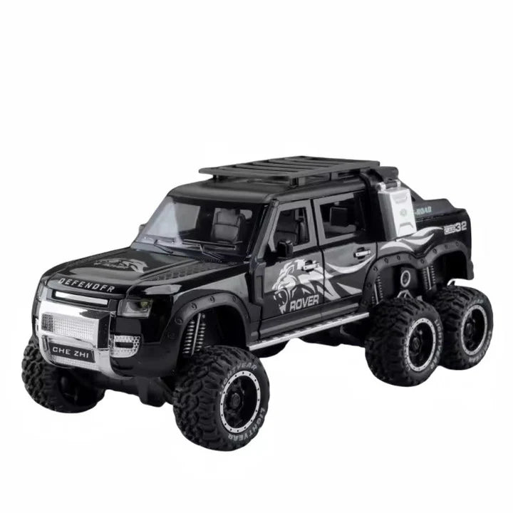 Land Rover Defender Guard 6x6  - Diecast Metal Car - Scale 1:24