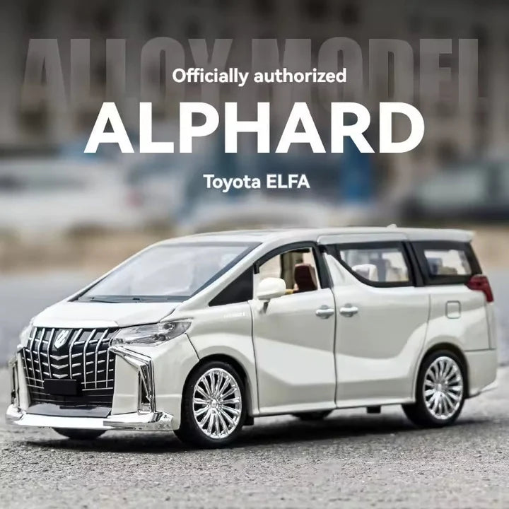 Toyota  Alphard - Diecast Metal Car - Scale 1:32 / 1:24