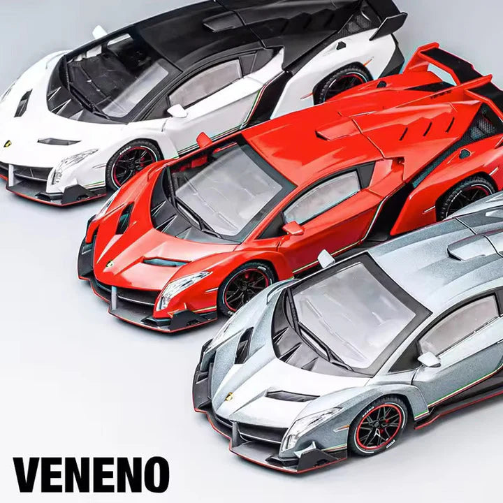 Lamborghini Veneno  - Diecast Metal Car - Scale 1:24