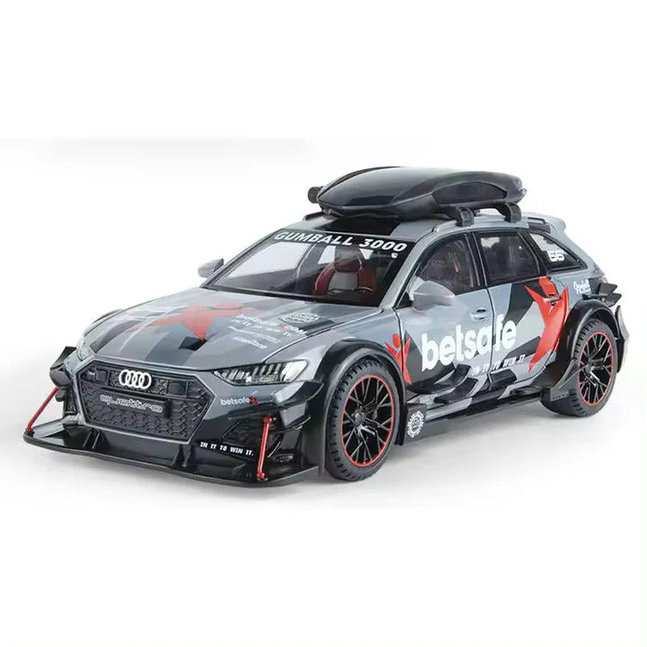 Audi Rs6 Militery - Diecast Metal Car - Scale 1:24/1:32