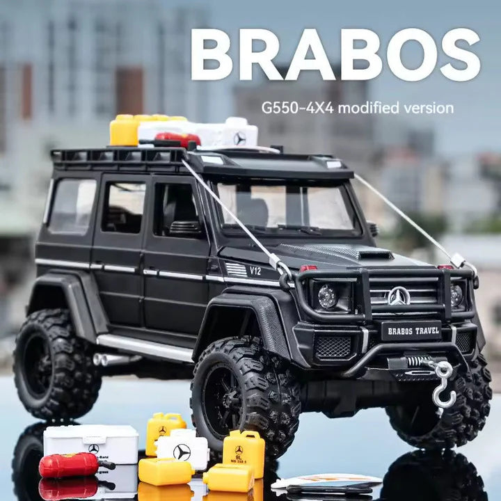 Mercedes-benz Brabus G550 - Diecast Metal Car - Scale 1:24