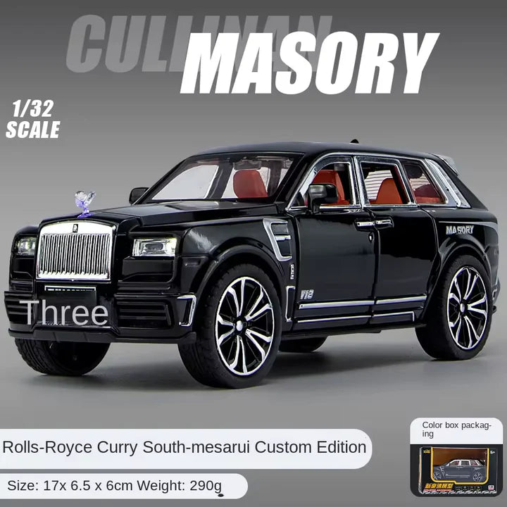 Rolls Royce Cullinan Masory - Diecast Metal Car - Scale 1:24 / 1:32