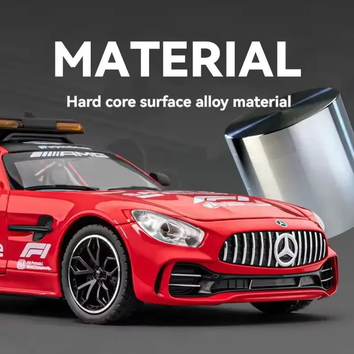 Mercedes-benz Amg Gt Safety Car - Diecast Metal Car - Scale 1:24
