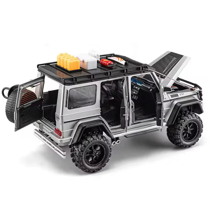 Mercedes-benz Brabus G550 - Diecast Metal Car - Scale 1:24