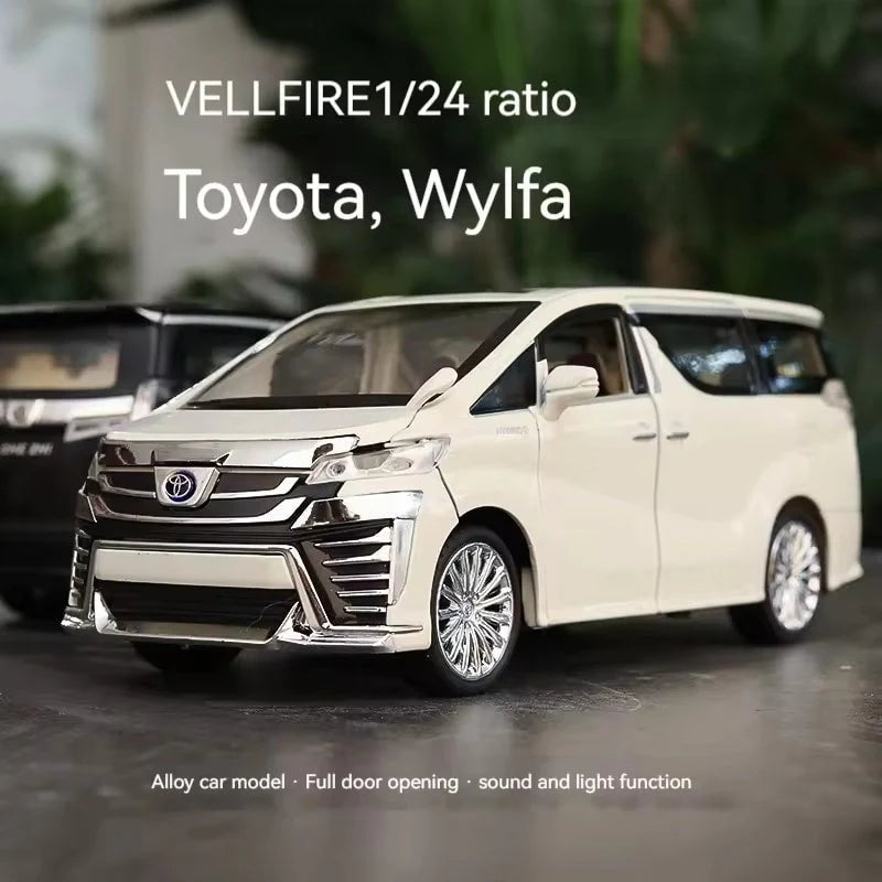 Toyota Vellfire - Diecast Metal Car - Scale 1:24