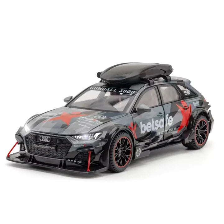 Audi Rs6 Militery - Diecast Metal Car - Scale 1:24/1:32