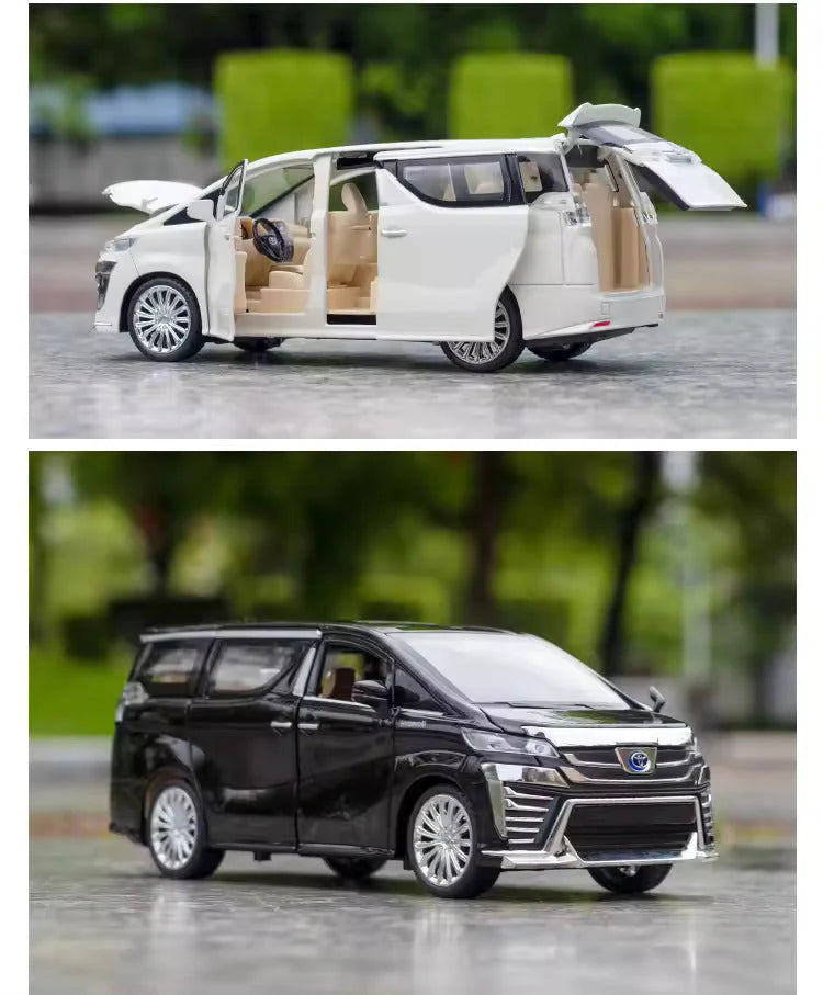 Toyota Vellfire - Diecast Metal Car - Scale 1:24