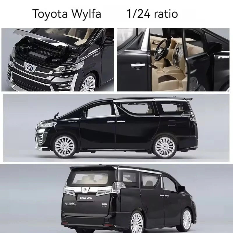 Toyota Vellfire - Diecast Metal Car - Scale 1:24